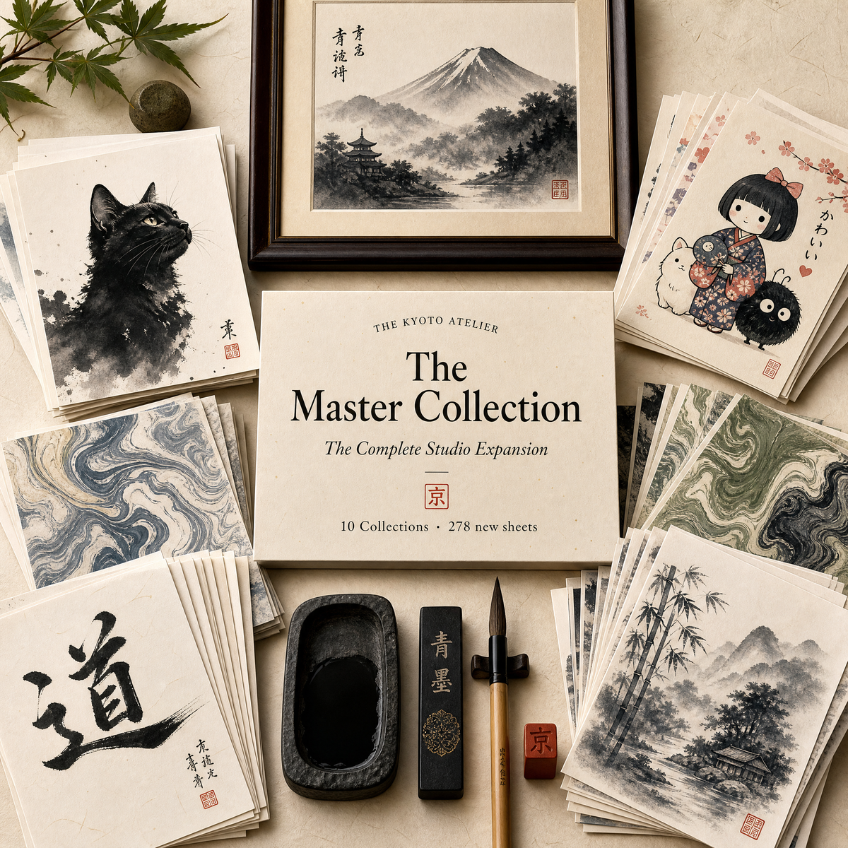 The Kyoto Master Collection — complete studio expansion bundle, 10 collections
