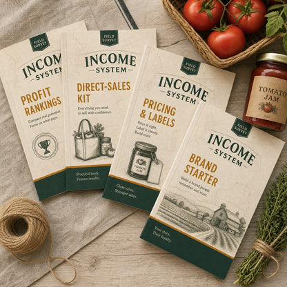 Income System booklet covers