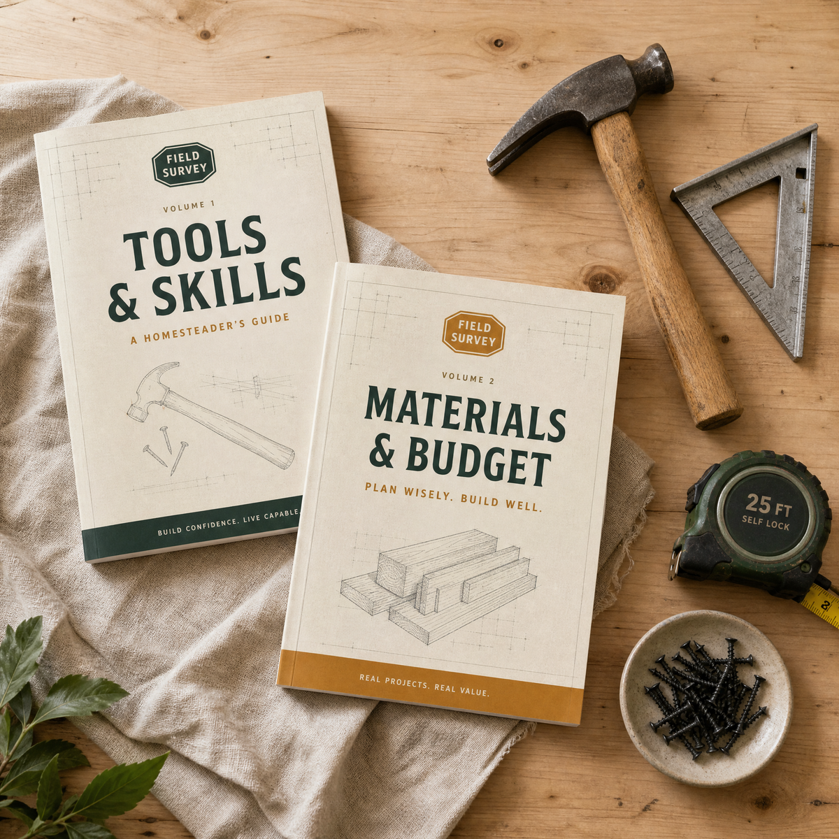 The Build Kit with real hand tools