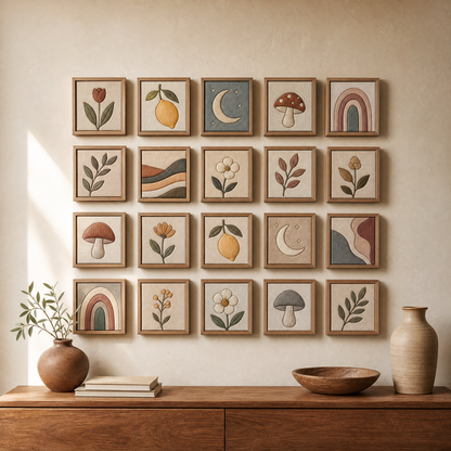 2026 gallery wall of trending pieces
